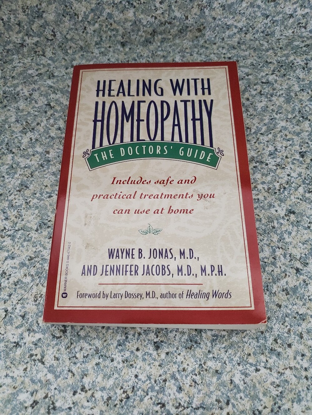 Healing with Homeopathy Book by Wayne B. Jonas, M.D. Paperback Preowned